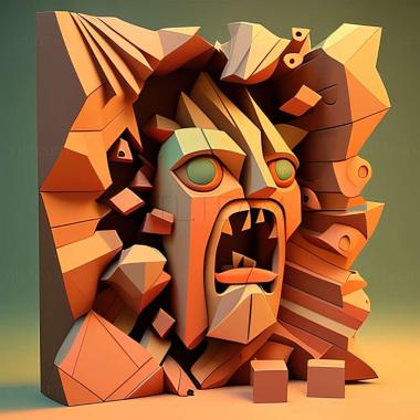 3D model Tearaway game (STL)